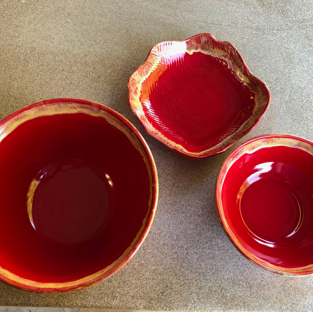 Hand made bowls